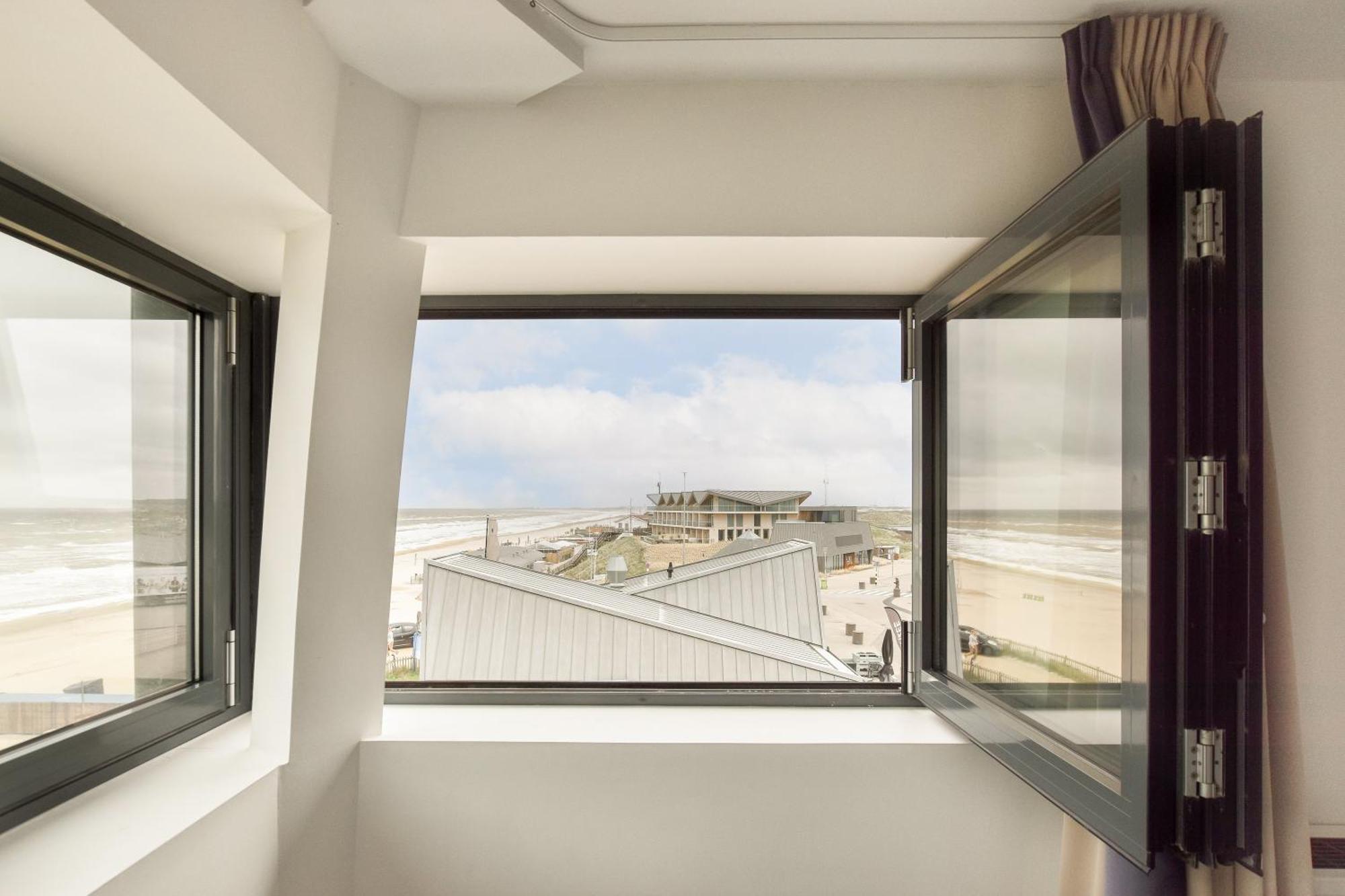 Appartement Met Frontaal Zeezicht In Bloemendaal Esterno foto